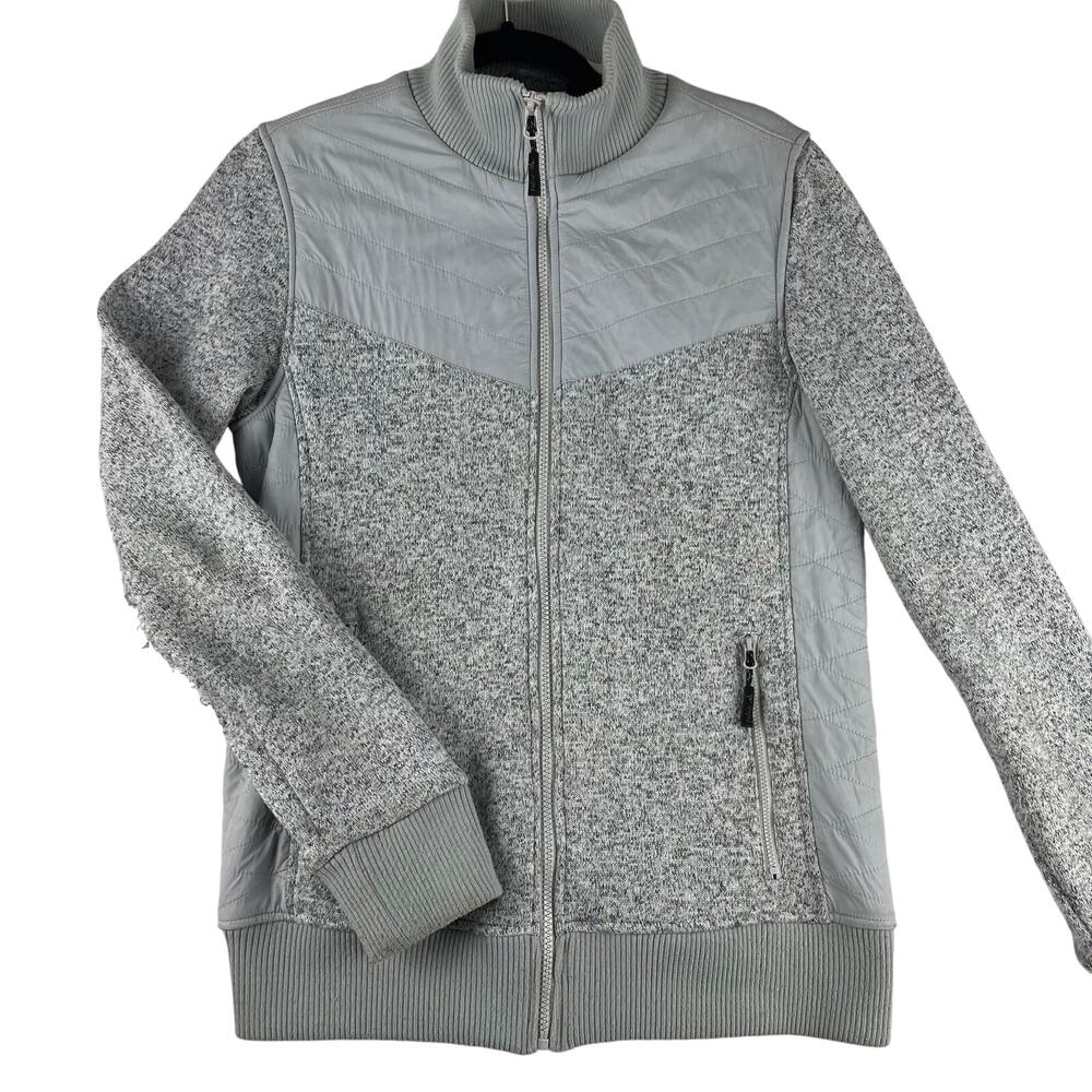Pulse Outdoor Lined Sweatshirt Gray Sz SM?